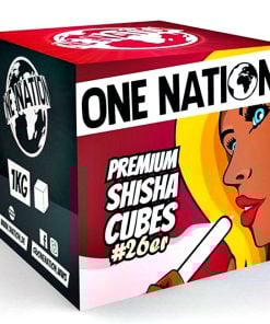 One Nation - Naturkohle 1KG - 26er Cubes