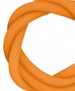 Silikonschlauch - Neon Orange - MATT