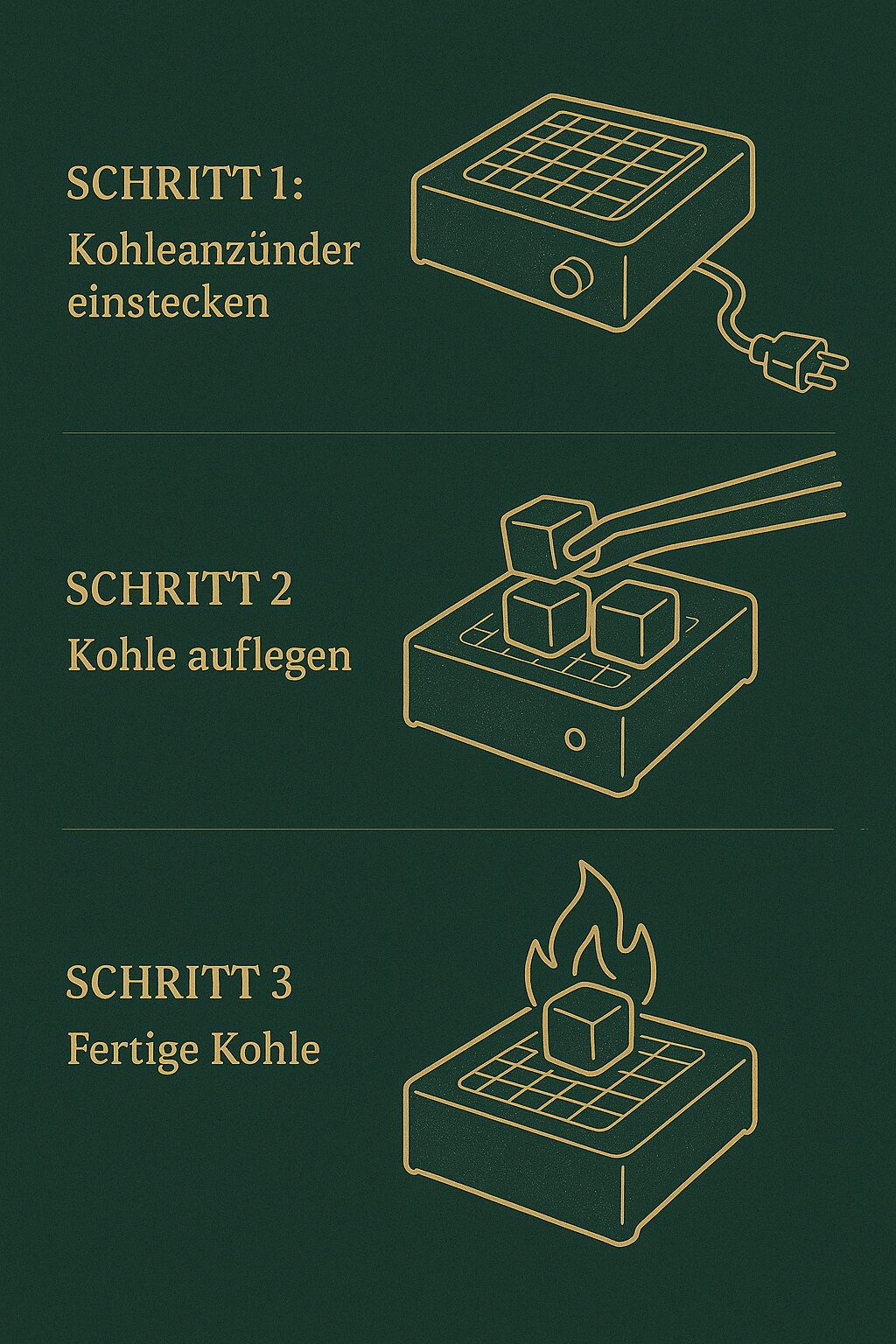 Kohle Anzünden Schritt Für Schritt Anleitung