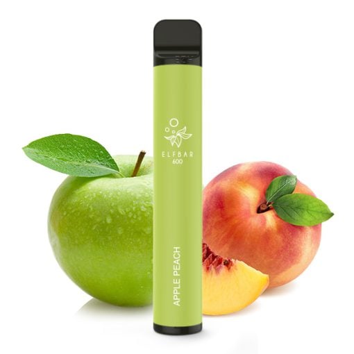 elf bar600 apple peach