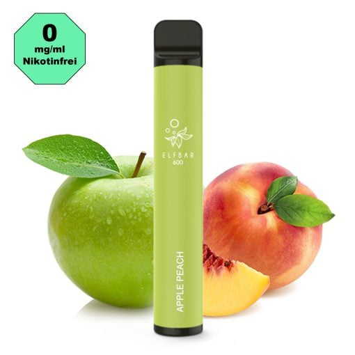 elf bar600 apple peach nikotinfrei