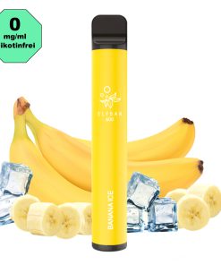 elfbar600 nikotinfrei banana ice