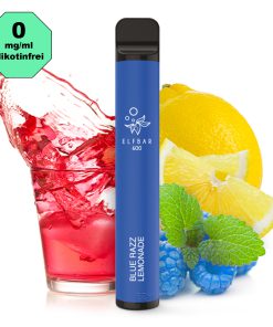 elfbar600 nikotinfrei blue razz lemonade