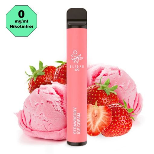 elfbar600 - strawberry ice cream nikotinfrei
