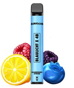 Al Massiva Vape - Blaulicht X 4B - 600 Züge / 17 mg Nikotin