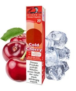 7Days Vape Einweg E-Zigarette Cold Cherry 20mg/ml
