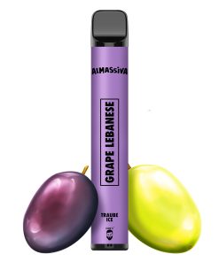 Al Massiva Vape - Grape Lebanese - 600 Züge / 17 mg Nikotin