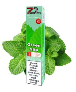 7Days Vape Einweg E-Zigarette Green Slip 20mg/ml