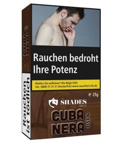 Shades Tabak Cuba Nera 25g