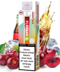 Flerbar Cherry Cola - 600 Züge 20 mg