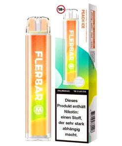 Flerbar Peach Ice - 600 Züge 20 mg