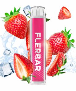 Flerbar Strawberry Ice - 600 Züge 20 mg