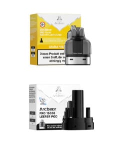 Arcbear Pro 15000 | Banane Pineapple | Liquid Pod